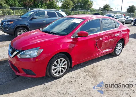 2018 Nissan Sentra Sv from USA, damaged, VIN 3N1AB7AP8JL620282